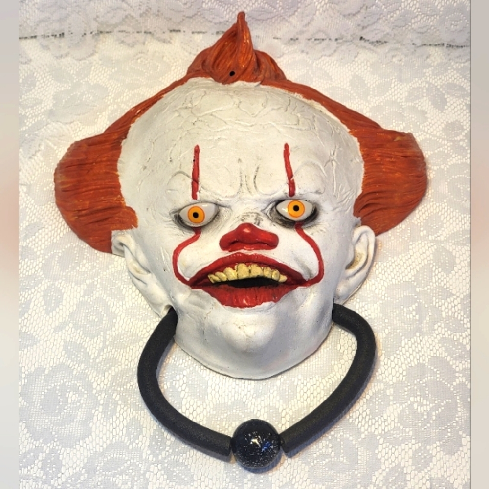Pennywise IT Chapter Two Door Knocker Animated Halloween Prop Display Only